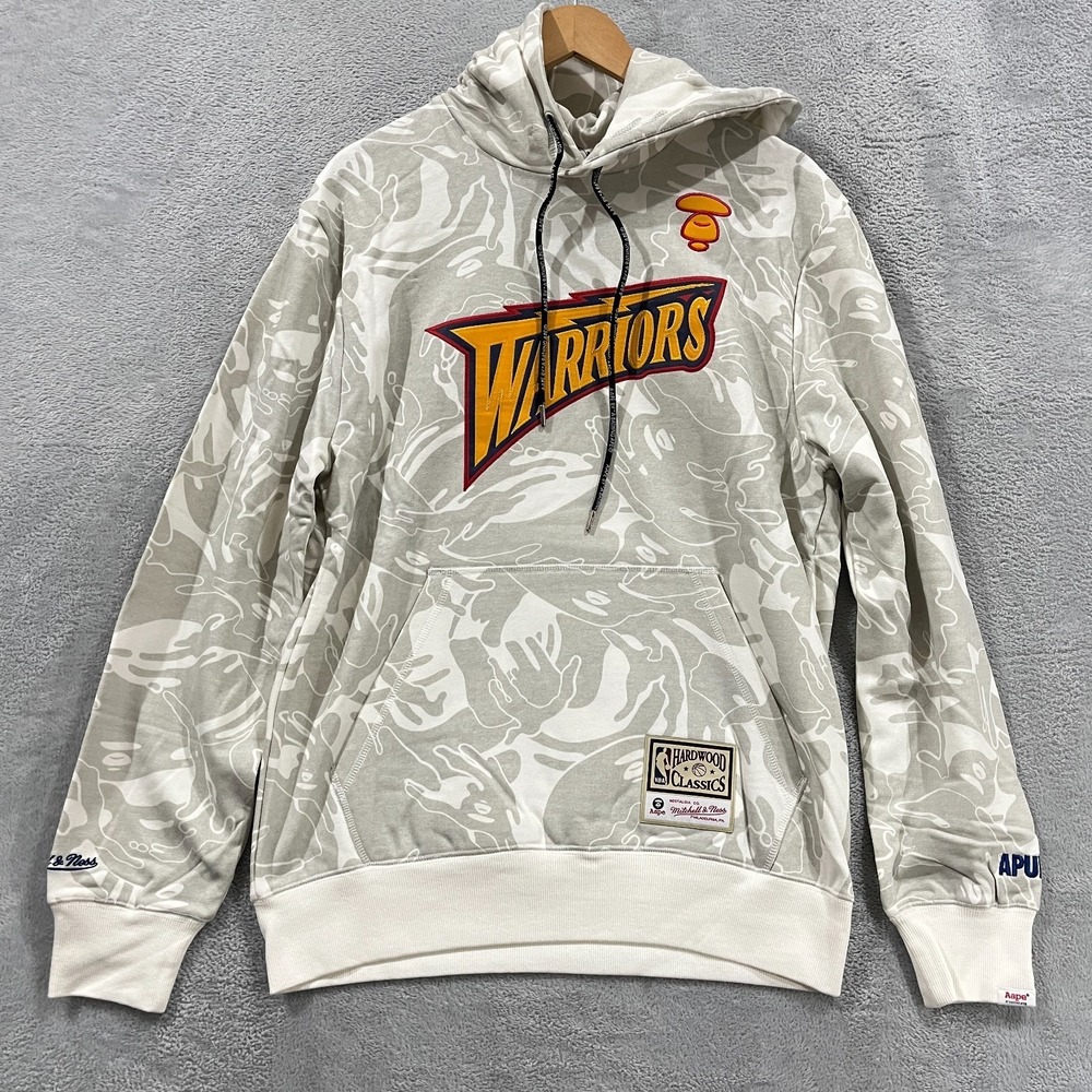 AAPE by A Bathing Ape‎ x Mitchell & Ness Golden State Warriors Camo M NBA Retro